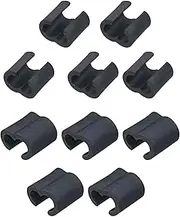 Cycle C Clamps - 10X Cable Guide Clips for Brake - Housing Guide Retaining Buckle for Outdoor Road Mountain Riding