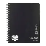 Spirax P592G Pp Grid Book 222X178 240 Pages Sidebound Pack Of 5
