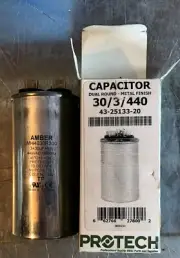 Dual Run Capacitor 30/3/440 Vac 43-25133-20