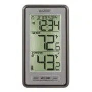 WS-9160UV3 Digital Indoor Outdoor Thermometer Wireless - Multi-Format Remote ...