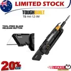 TOUGHBUILT TB-H4-12-IM Electrician's Folding Utility Knife & Bit Driver Pry Bar
