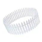 White Plastic Picket Fence Miniature Christmas Xmas Tree Wedding Party
