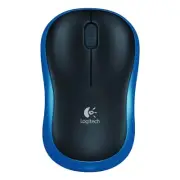 Logitech M185 Wireless Mouse - Blue