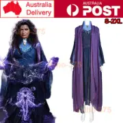 Adults Wanda Vision Agatha Harkness Cosplay Costume Scarlet Witch Party Outfits