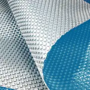 10.5m x 4.2m Hydroactive Solar Swimming Pool Cover 400 Micron Outdoor Bubble Blanket Heater