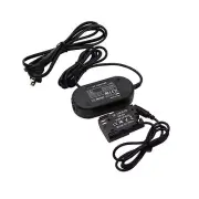 AC Power Supply Adapter for LP-E6N Dummy Battery DR-E6 Coupler Kit For Canon 5D4