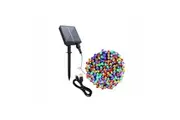 Solar USB Dual LED Fairy Lights 300 Multi