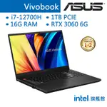 ASUS 華碩 VIVOBOOK K6501 K6501ZM-0032K12700H 獨顯 筆電