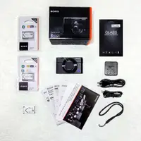 在飛比找蝦皮購物優惠-Sony RX100 M3數位相機+3顆電池-RX100M3