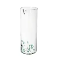 在飛比找蝦皮購物優惠-IKEA代購 OMSESIDIG玻璃水瓶 透明玻璃/綠色 1