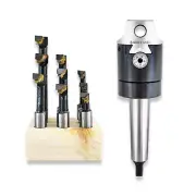 3MT BORING HEAD TANGED KIT MILLING MACHINE LATHE 2" + 9PC TOOLS MILLING RDGTOOLS