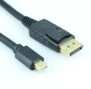 6ft Mini DisplayPort v2.0 (16K@60Hz/80Gbps) to DisplayPort Cables