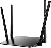 WAVLINK Wireless WiFi Router 1200Mbps - 5GHz+2.4GHz Dual Band WiFi 5 Router with 4x5dBi Antennas, 10/100Mbps WAN/LAN, Supports Router/AP/Repeater Mode, Beamforming Tech