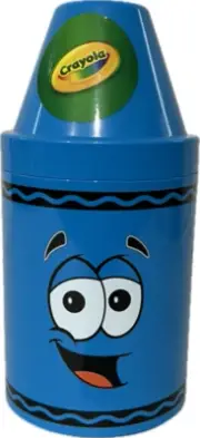 Crayola Storage Tip Large – Character Storage Box, Creative Container in Blue