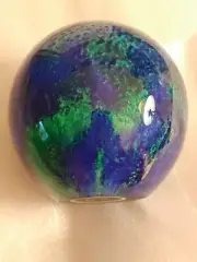 CERAMIC COSMIC HOME DECOR/PAPERWEIGHT, EXCELLENT COLOR SCHEME NWOB, COLLECTABLE