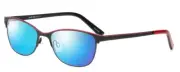Marie Claire MC6231-BKR Ladies Polarize Sunglass 4 OPTIONS Cateye Black Red 51mm