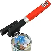 Can Opener Manual - Heavy Duty Manual Can Opener - Stainless Steel Easy Gadgets, Ergonomic Handle Kitchen Tools Multifunctional Smooth Cutting for Seniors