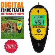 For Ranch Fence 15000V Farm Electric Fence VoltageDetector Digital VoltageTester