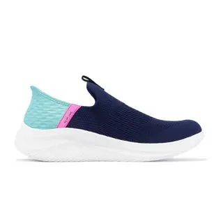 Skechers 休閒鞋 Ultra Flex 3 童鞋 中童 大童 女鞋 深藍 套入式 健走 記憶鞋墊 303800LNVTQ