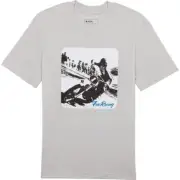 Fox Racing Scripted Photo Women's Tee, Light Grey