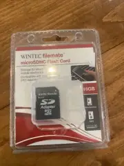 Wintec FileMate MicroSDHC Flash Card Adapter - 16GB