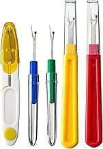 Ortarco Seam Ripper and Thread Remover Kit for Sewing 2 Big 2 Small Stitch Ripper Tool and 1 Thread Snips