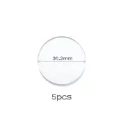Replacement Curved Crystal Cover Lid 36.2mm Dia for Dial Caliper Test Indicator.