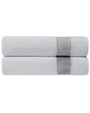 DePera Home Pera Set Of 2 Turkish Bath Sheets