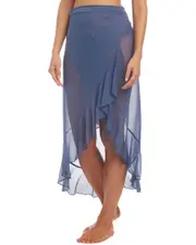 Bleu Rod Beattie Be Transparent Mesh Long Pareo
