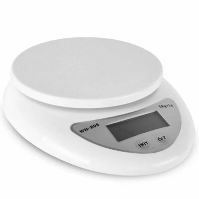 LCD Digital Kitchen Scale 11LBS Electronic Weight Diet Food Balance