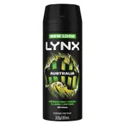 LYNX Australia Deodorant Body Spray 165ml - 48-Hour Odour Protection