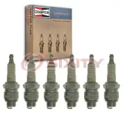 6 pc Champion Copper Plus Spark Plugs for 1940 Chevrolet KC 3.5L L6 Ignition ws (for: Chevrolet)