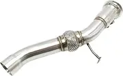 liwei store Stainless Steel Exhaust Pipe Compatible With BMW E90 E60 330D 325D 530D M57N2 DPFF PFF