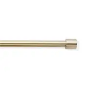 Extendable Curtain Rod Set - Gold Look