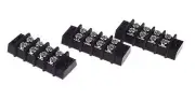 Terminal Blocks (3 pcs) - 4 Screw, Double Row - Miniatronics #TB4