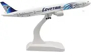 for Egypt Air B777-300 Diecast Metal Plane Model Collected Toys Gift 20cm