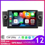 Android 12 Apple CarPlay GPS Stereo Radio 7" For Fiat Grande Punto Linea 2007-12