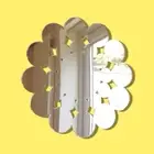 Spiral Circles Shaped Acrylic Mirrors - Various Sizes