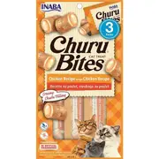 Inaba Churu Bites Chicken Wraps Chicken Cat Treats - 3pk