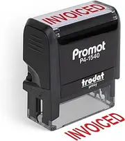 Promot Invoiced - Self Inking Rubber Stamp - Ink Stamps