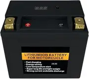 12V 115.4Wh Motorcycle Starter Battery CCA 520A Built-in BMS Lithium Iron Phosphate For Scooter Replace 14L-BS High efficiency and durability(14L-BS Left positive)