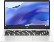 [HP] 15.6 HD Premium Chromebook, Intel Celeron N Processor 3.7GHz Turbo Speed, 8GB Ram, 64GB SSD, Ultra-Fast WiFi Up to 1700 Mbps, Chrome OS, Arctic Sliver