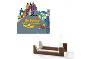 The Beatles - Yellow Submarine - Vinyl Album & Crosley Record Storage Display Stand