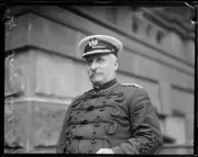 Bob of Sydney Town Hall in a uniform, Sydney, 1930 Australia Old Photo