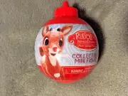 New Rudolph The Red Nosed Reindeer Mini Collectible Figure Unopened