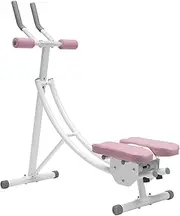 Ab Workout Equipment, Foldable Abdominal Exercise Equipment,330lbs Weight Capacity Ab Machine Full Body Workout for Home Gym.