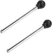 NQEUEPN 2pcs Round Weight Stack Pin, Pin Tensile 3/8 Inch in Diameter 6 Inch Locking Space Universal Gym Pin Weight Machine Pin Weight Selector Pin for Home Gym Exercise Machine Accessories