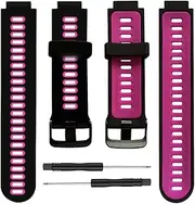 [MEIDAI] Watch Band For Garmin Forerunner 735XT 735/220/230/235/620/630 Watch Soft Silicone Smart Strap Replacement Bracelet correa