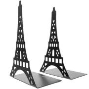 2PCS Bookend Divider Decorative Holder Table Top Bookshelf Shelves for Office