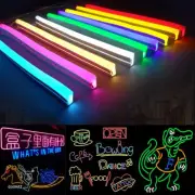 DC12V Flex LED Strip Neon Rope Lights for Valentine Home Bar KTV Sign Shop Decor